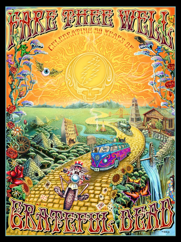 Fare Thee Well Official Concert Poster
