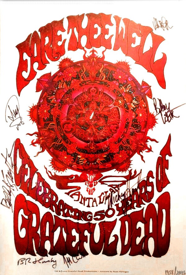 Fare Thee Well Foil Poster