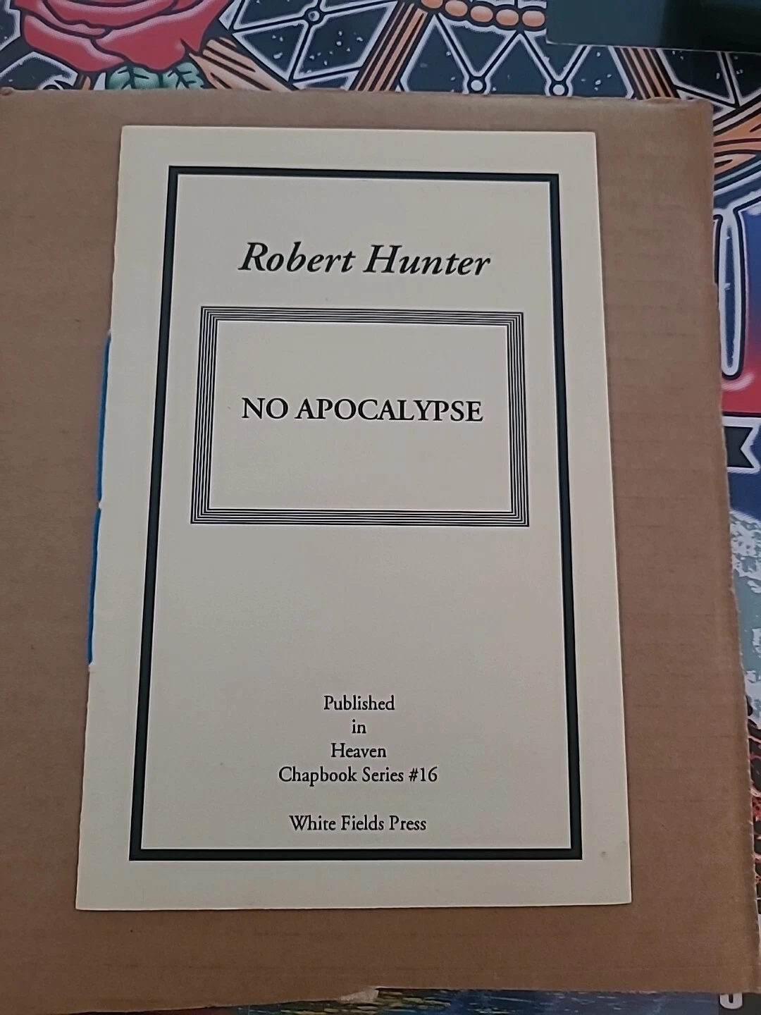 Robert Hunter Lyric Book Signed