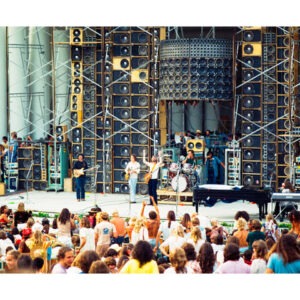 Ron Bowman Photo: Grateful Dead July 1974 Hollywood Bowl Wall of Sound