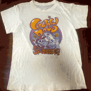 1982 Grateful Dead Vintage T-Shirt Manor Downs, Austin, Texas