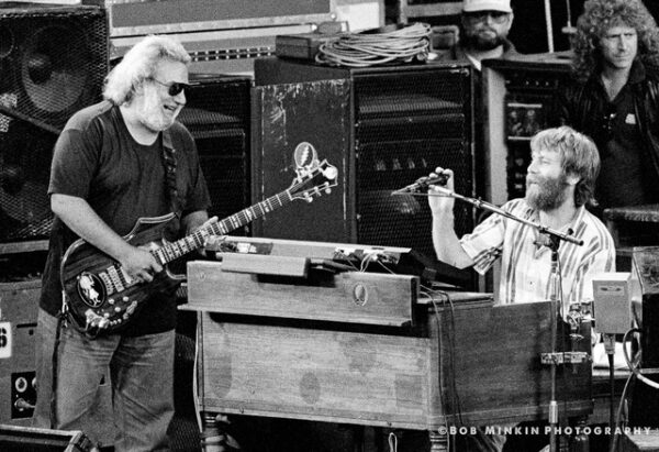 Jerry Garcia and Brent Mydland - Grateful Dead - Shoreline Amphitheatre, Mountainview, CA 6/15/90